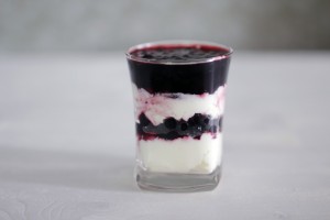 sadna torta strjenka panna cotta borovnice želatina jogurt kisla smetana v kozarcu retrospektiva blog